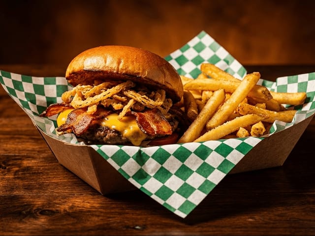 La Hamburguesa de Lomito.