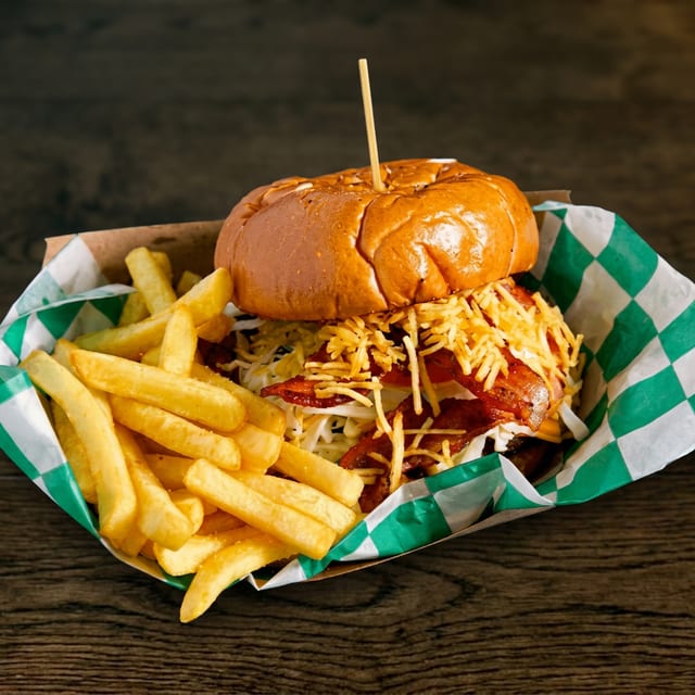 Hamburguesa de Pollo.